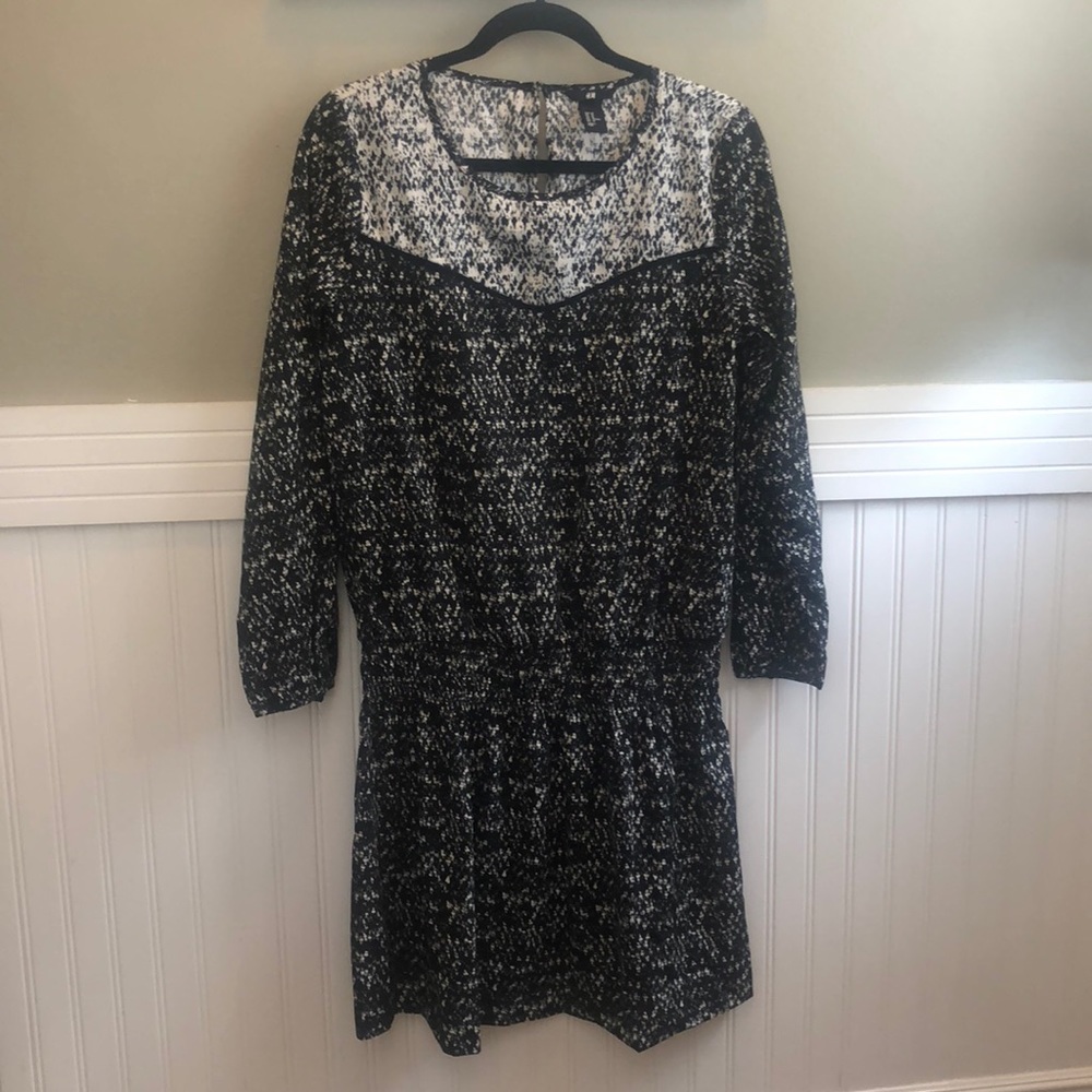 Black and White Dress